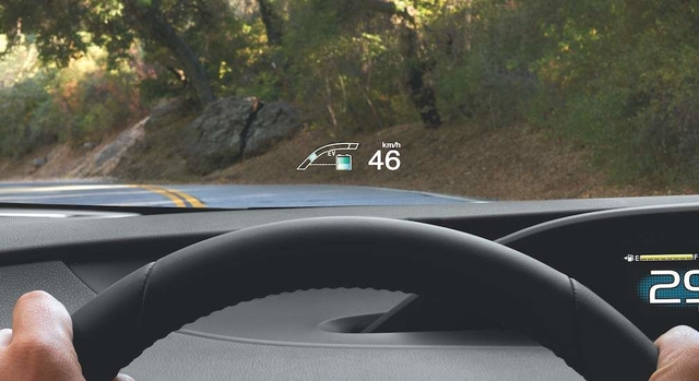 Head Up Display on Prius Prime