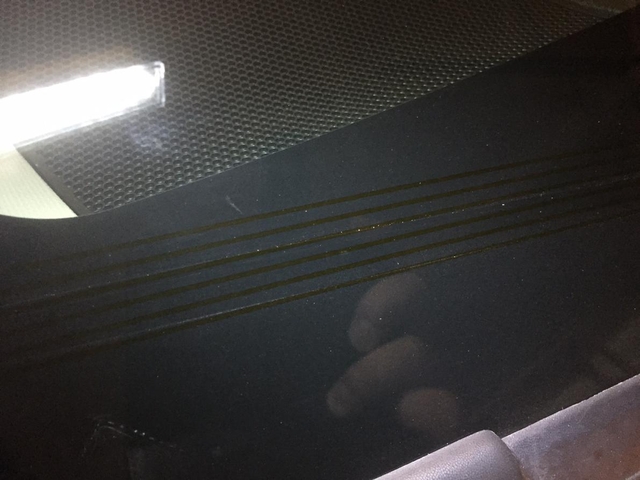 Heated store windshield cover